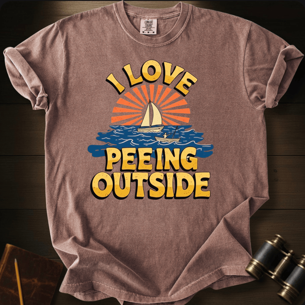 I Love Peeing Outside T-shirt