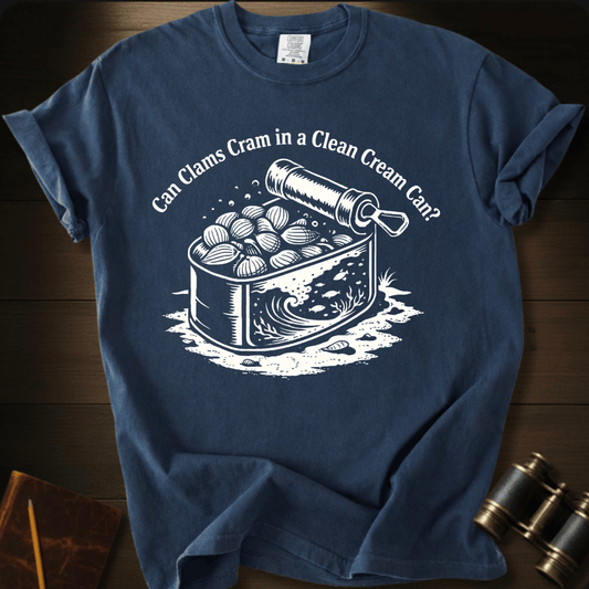 Can Clams Cram T-shirt