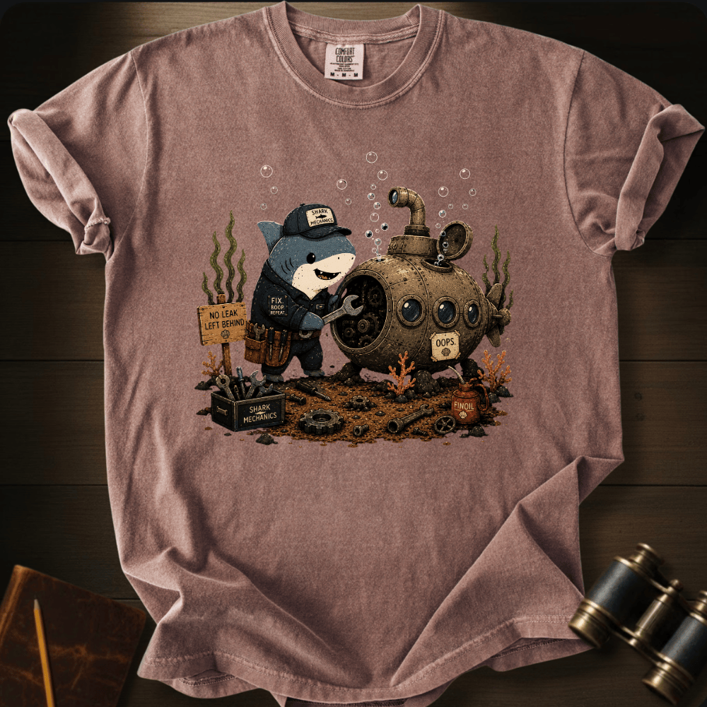 Captain Boop Mechanic T-shirt