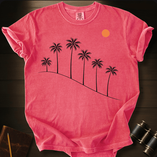 Sunrise Palm Trees T-shirt