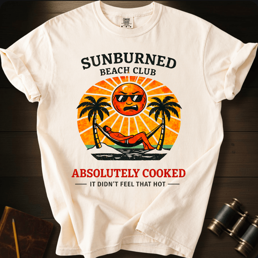 Sunburned Beach Club T-shirt