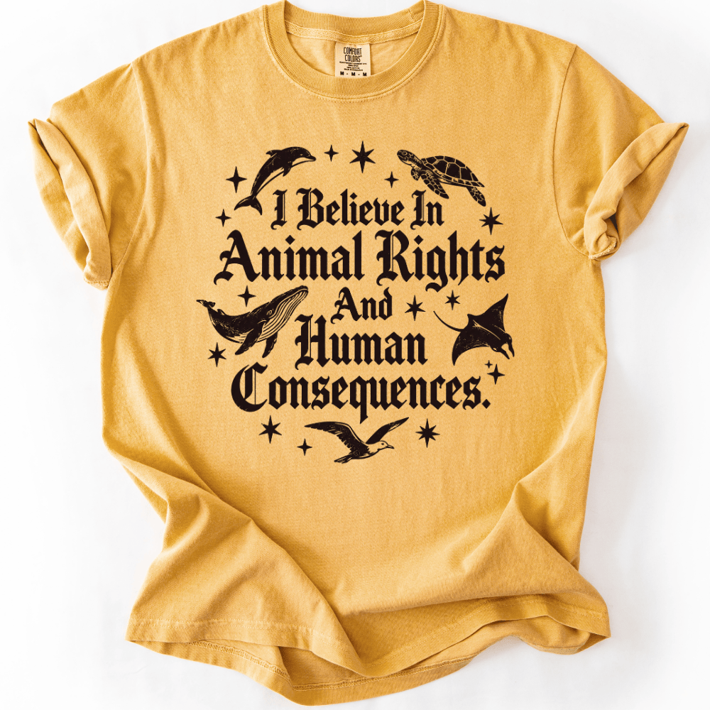 I Believe In Animal Rights T-shirt