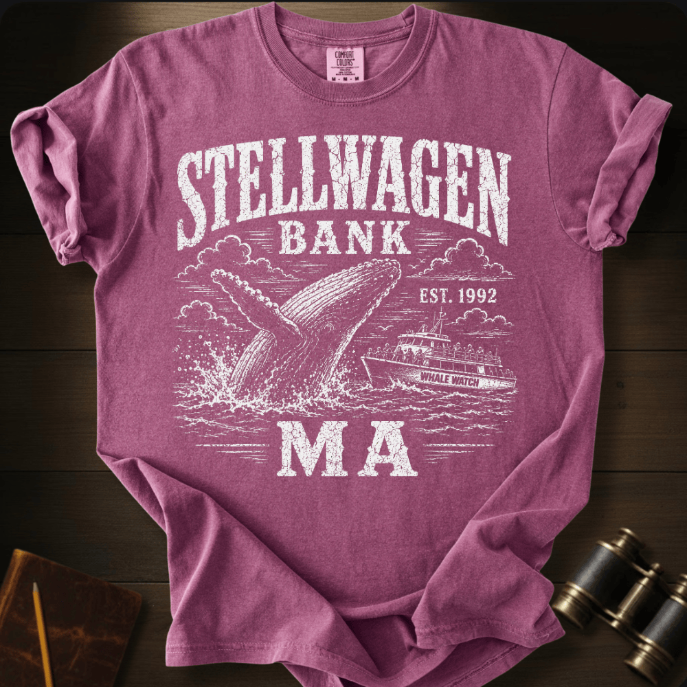 Stellwagen Bank MA - T-shirt