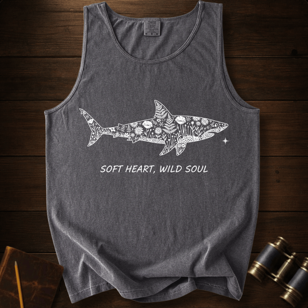 The Floral Shark Tank Top