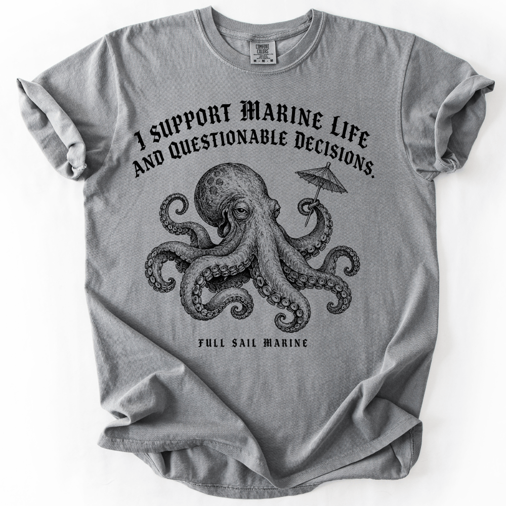 I Support Marine Life T-shirt