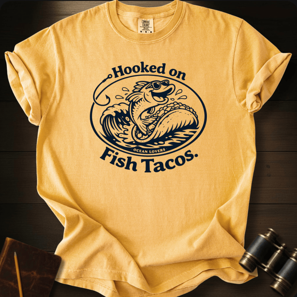 Hooked on Fish Tacos T-shirt