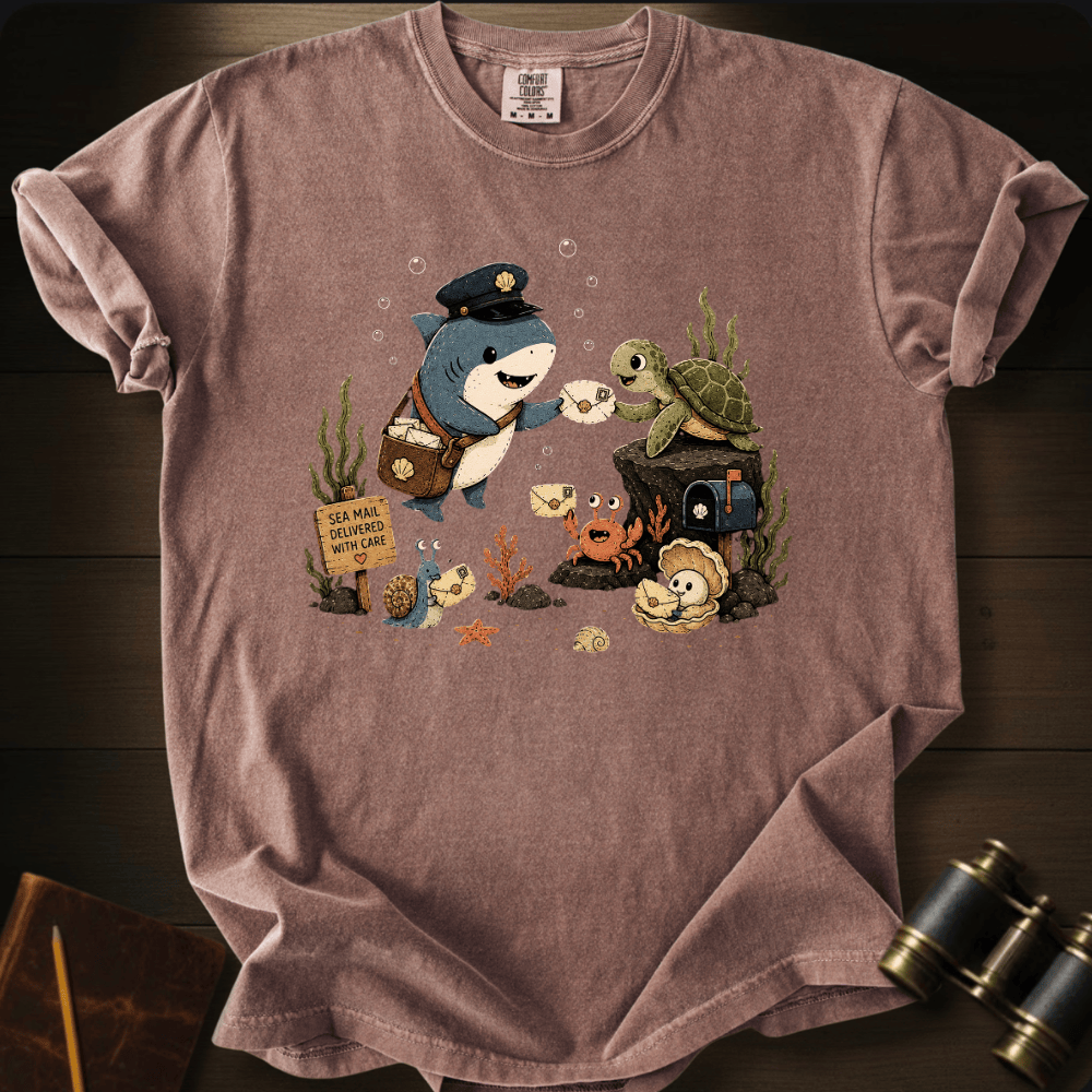 Captain Boop Mail Man T-shirt