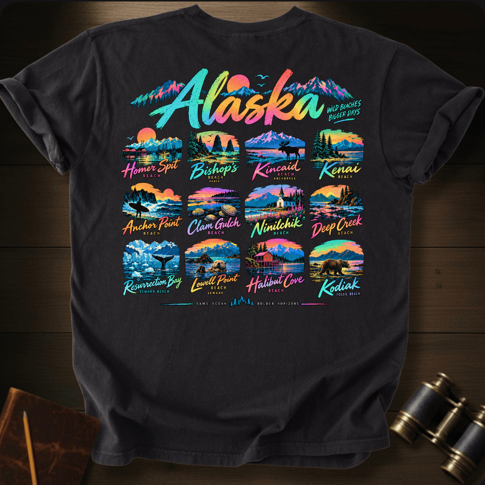 Alaska Beaches T-shirt