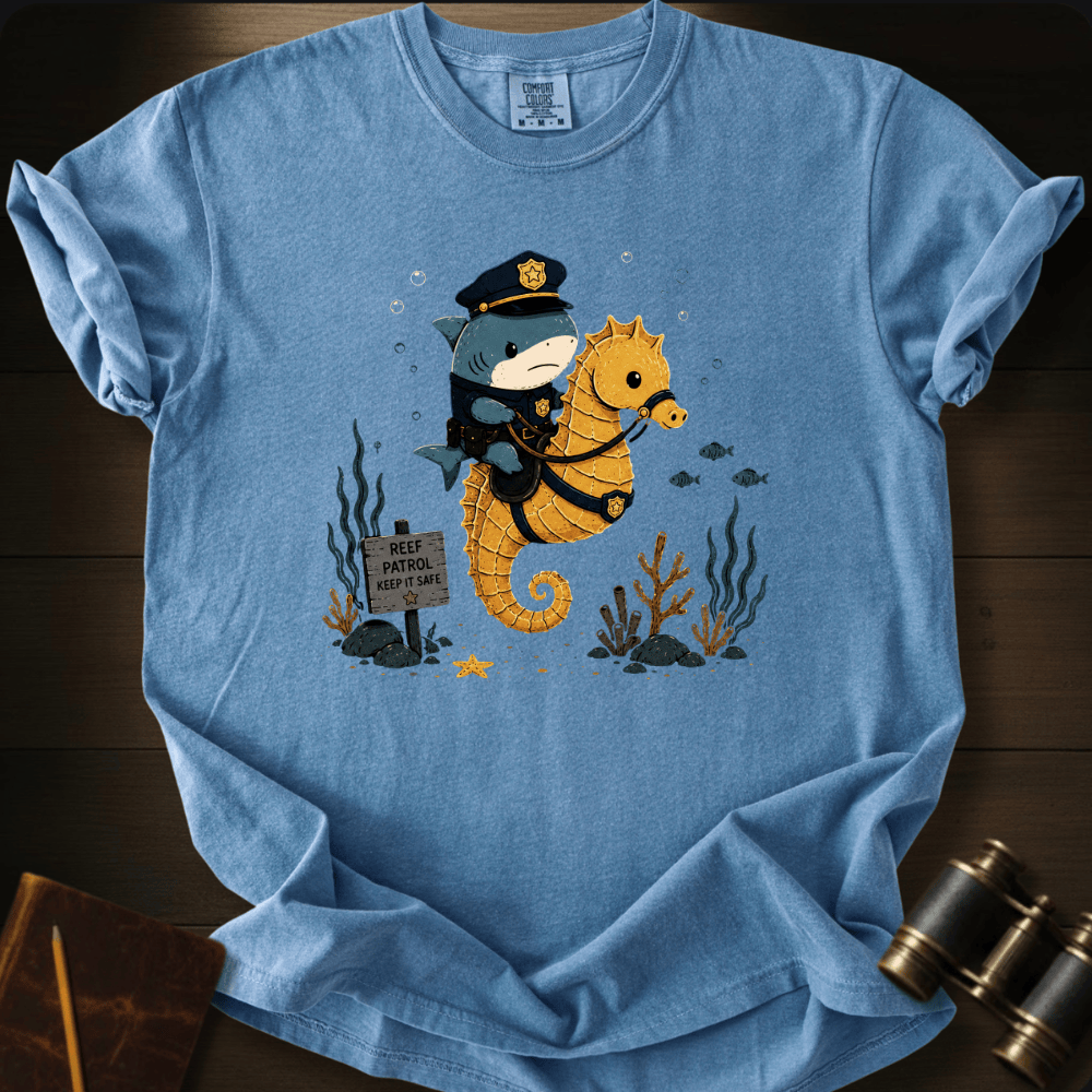 Captain Boop Police Man T-shirt