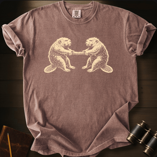 Beaver Tug-of-War - T-shirt