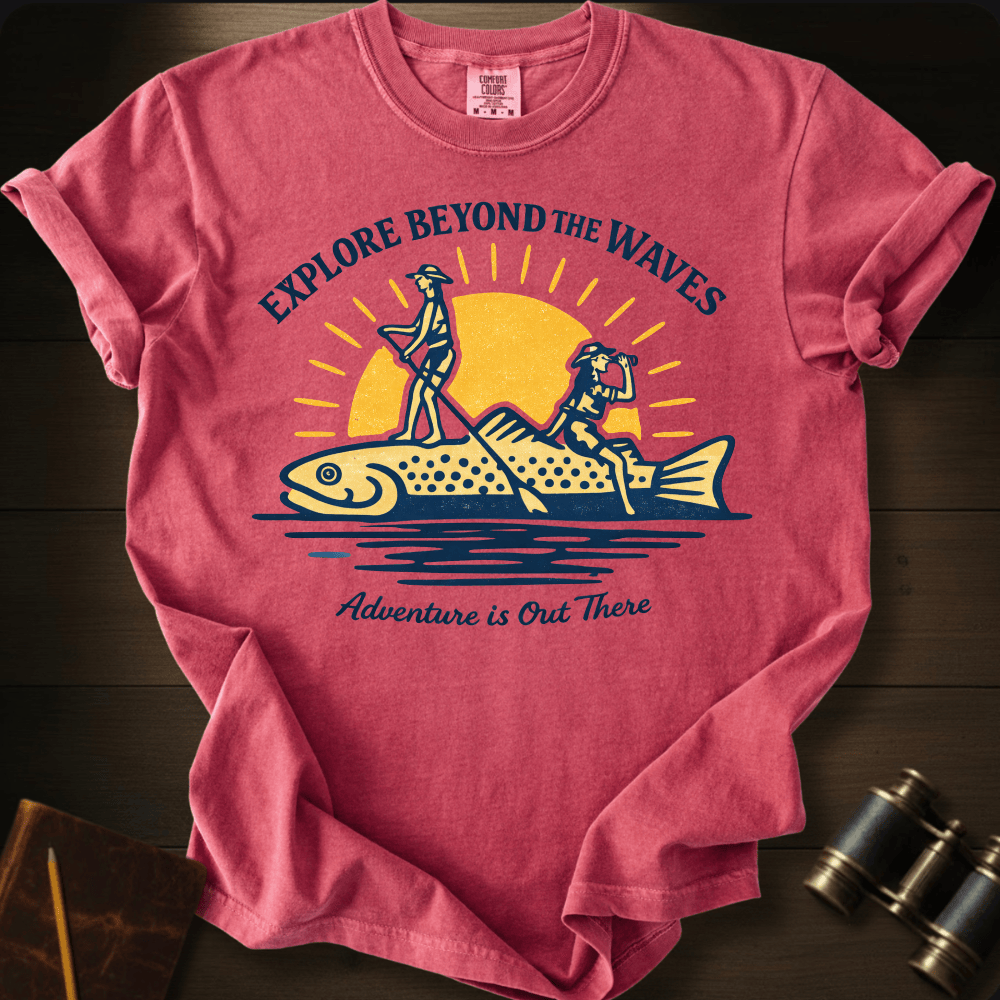 Explore Beyond the Waves T-shirt