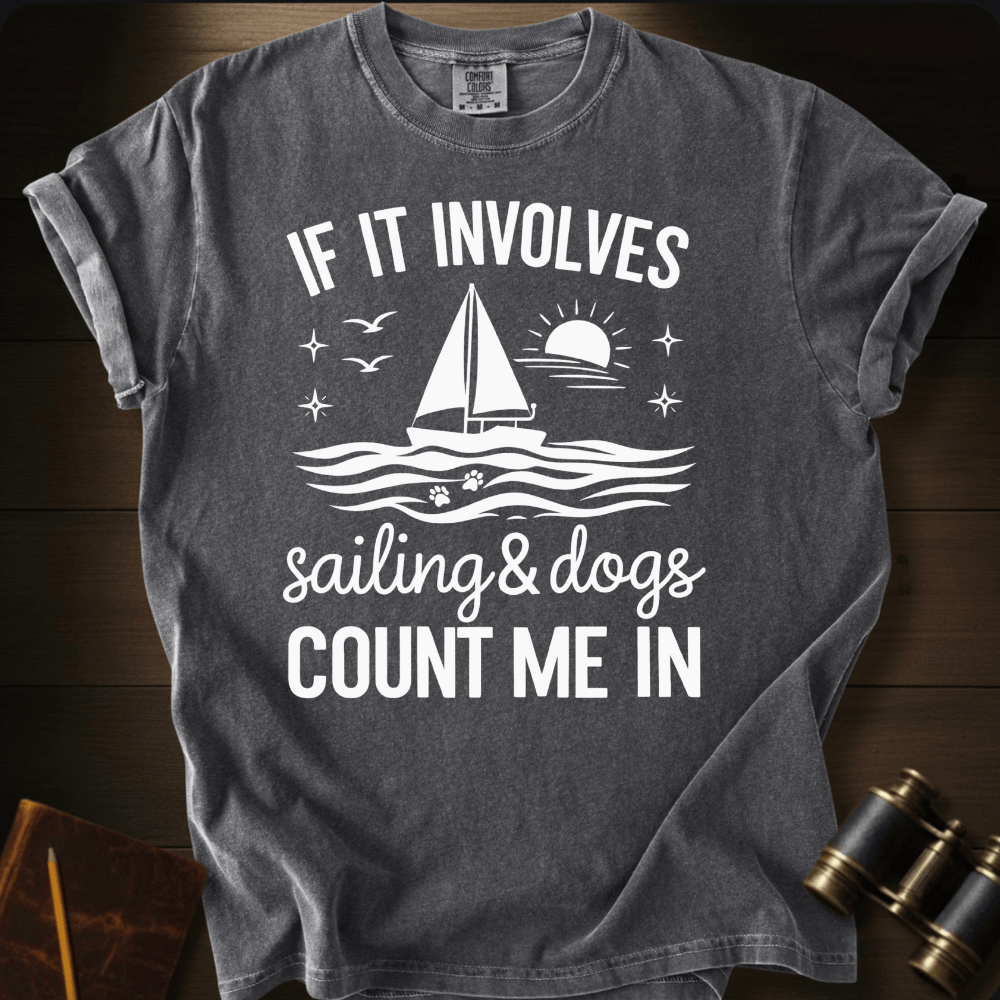 Sailing & Dogs T-shirt