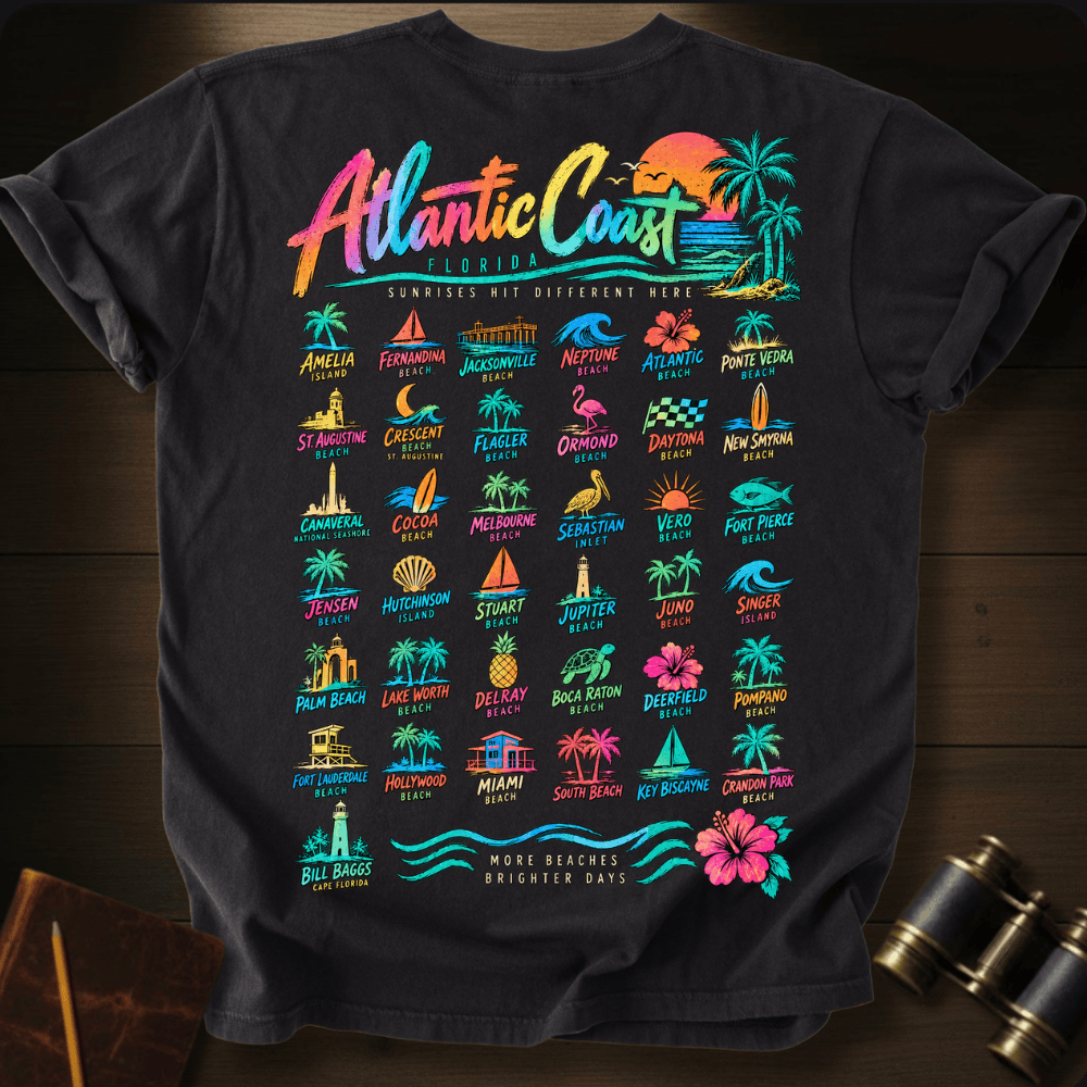 Atlantic Coast Florida T-shirt