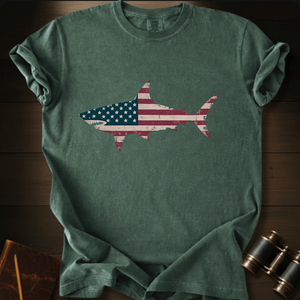 Shark Flag  T-shirt