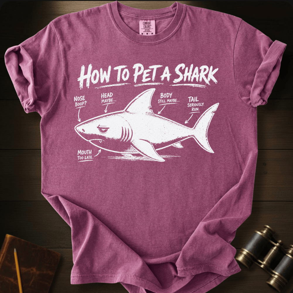 Pet A Shark T-shirt