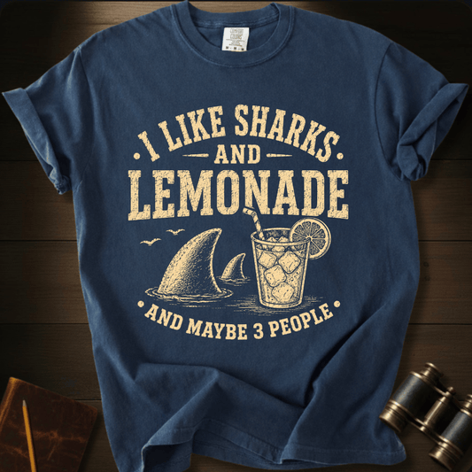 I like Shark and Lemonade T-shirt