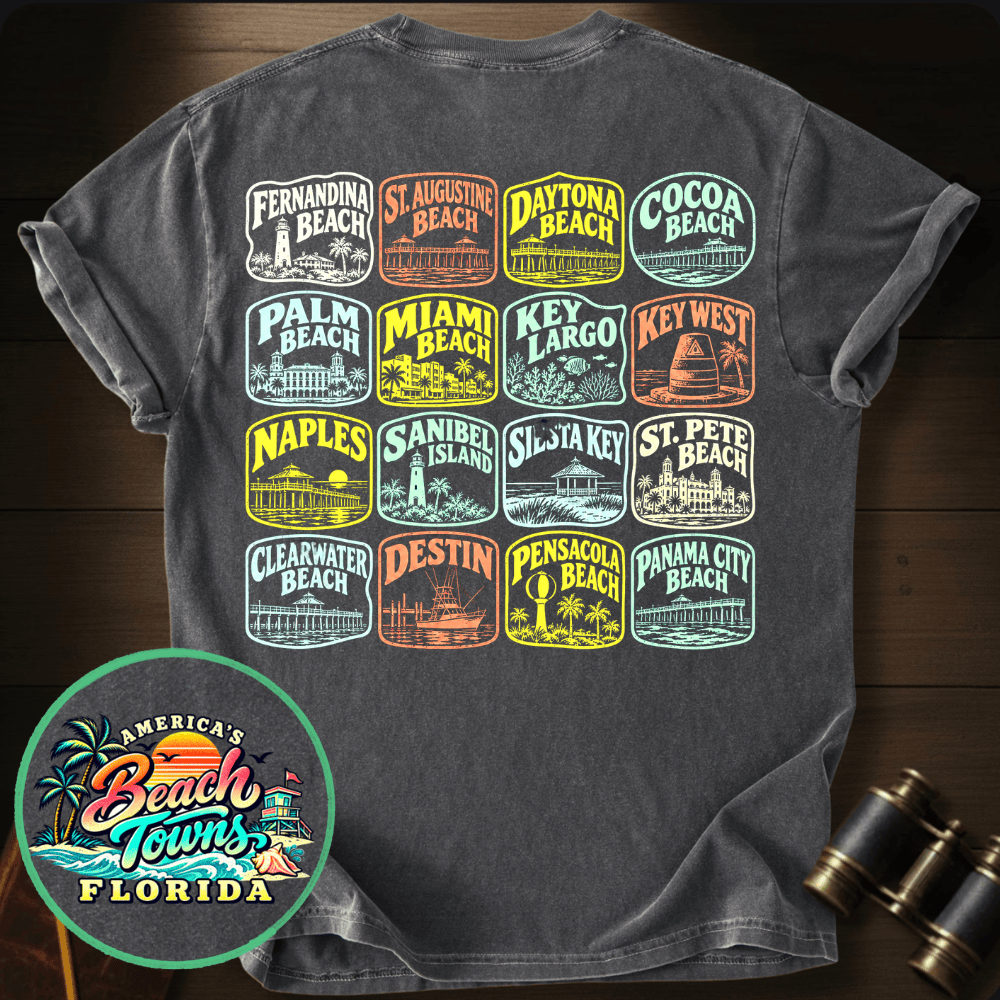 Florida Coast Beaches T-shirt