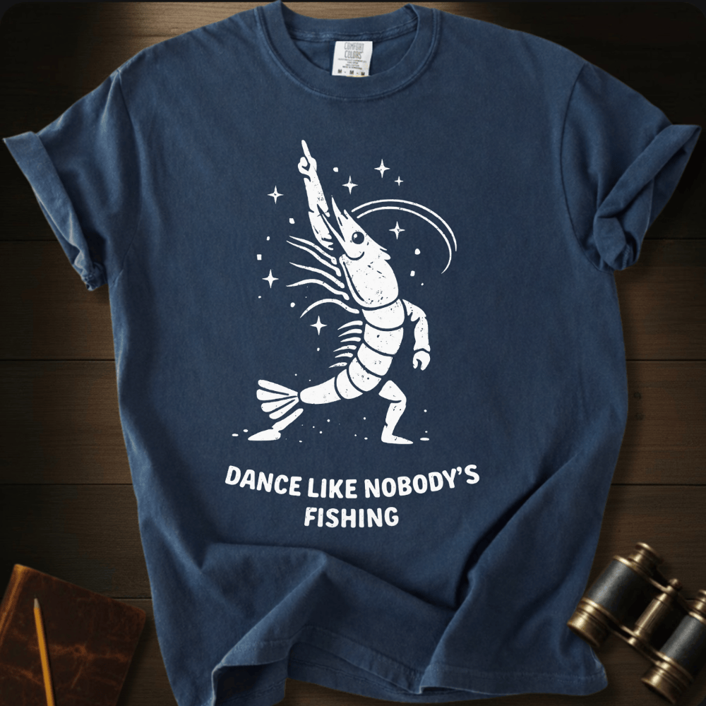 Dance Fearless ocean graphic on a Comfort Colors unisex tee – Full Sail Marine nautical apparel