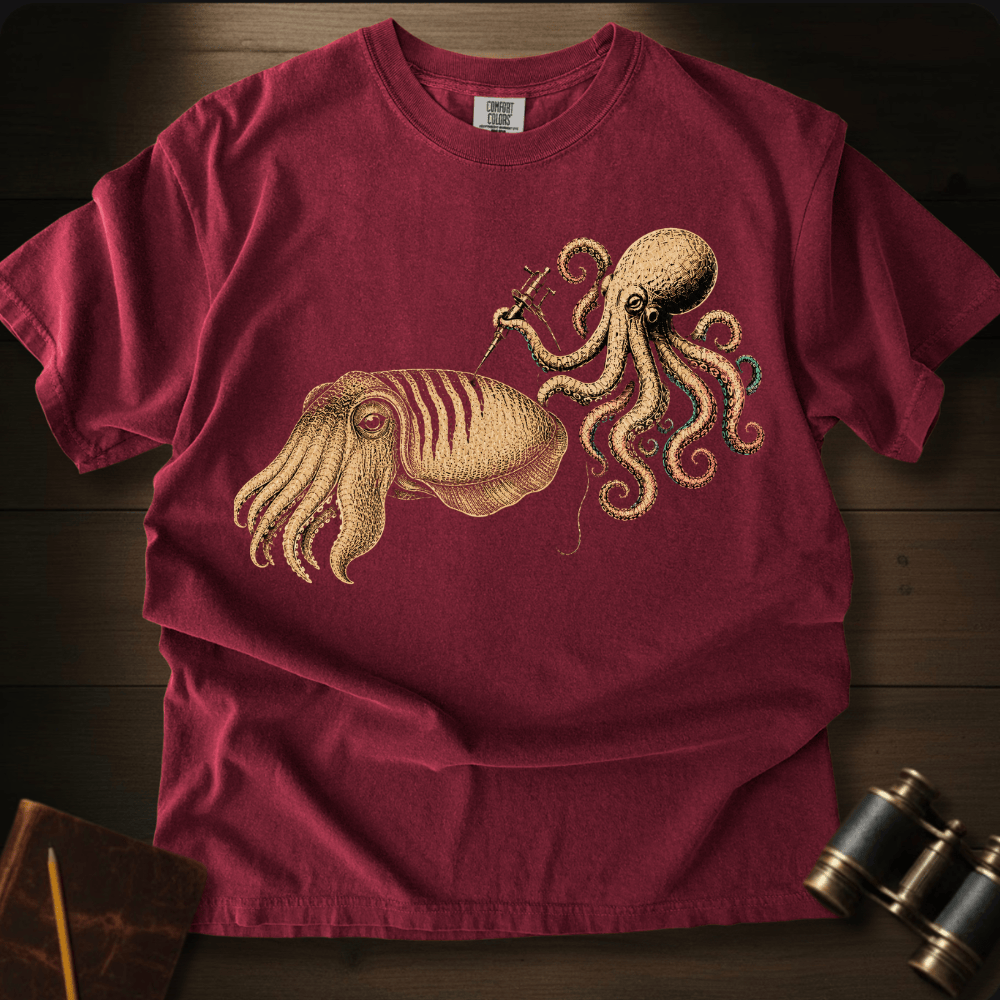Cuttlefish Tattoo T-shirt