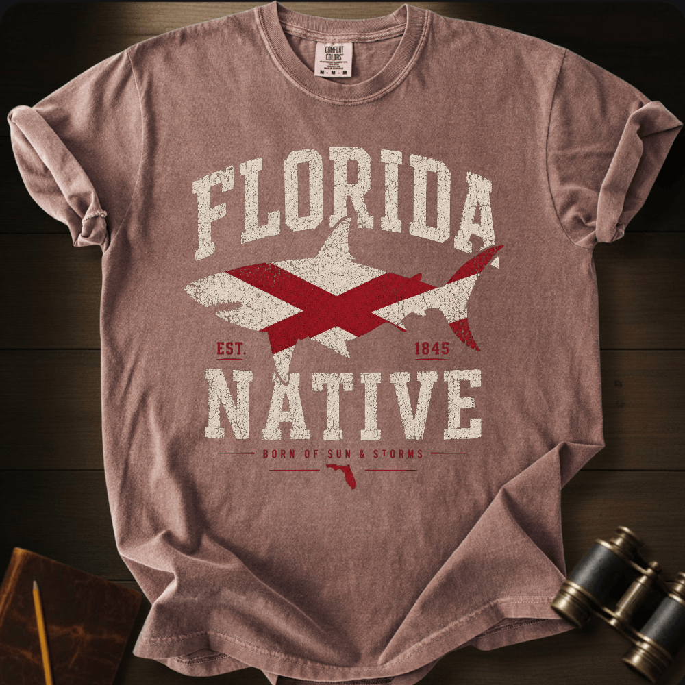 Florida Native Born Of Sun T-shirt