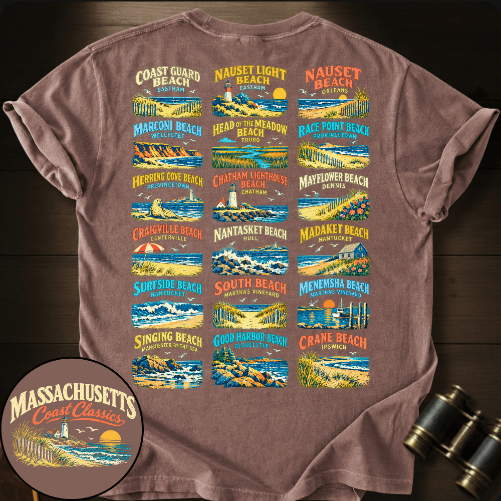 Massachusetts Coast Classics T-shirt