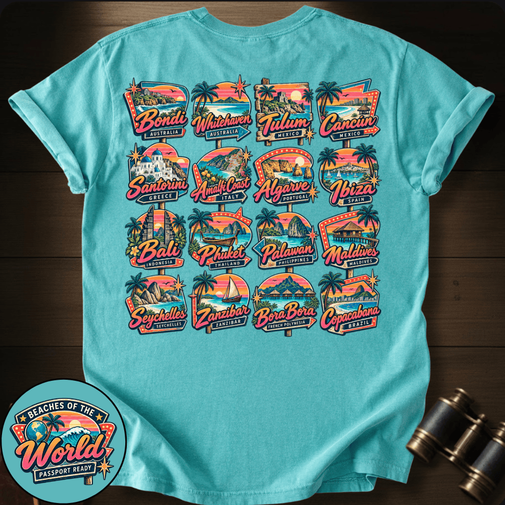 Beaches of the World T-shirt