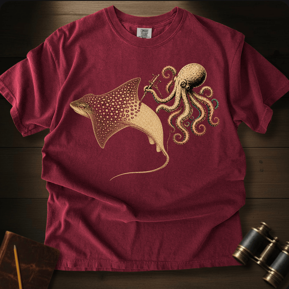 Spotted Eagle Ray Tattoo T-shirt