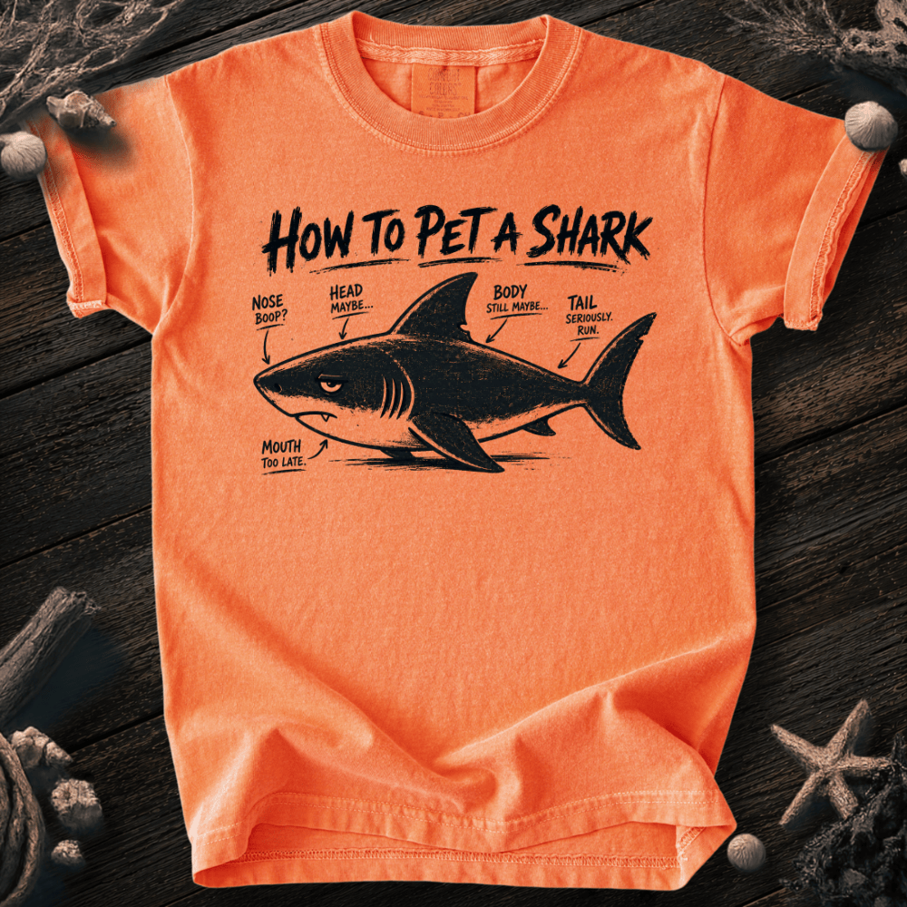 How To Pet a Shark  Youth Tee