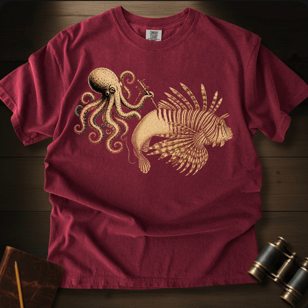 Lionfish Tattoo T-shirt