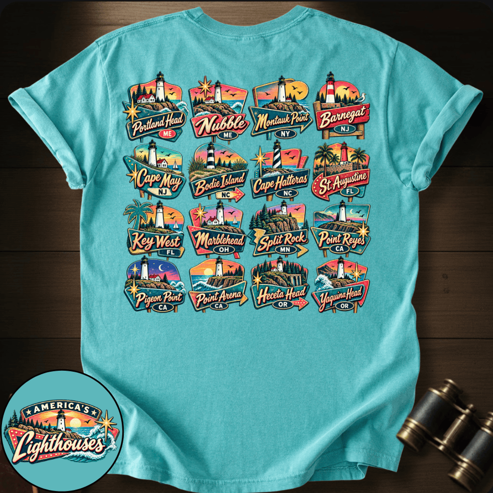 America´s Lighthouses T-shirt