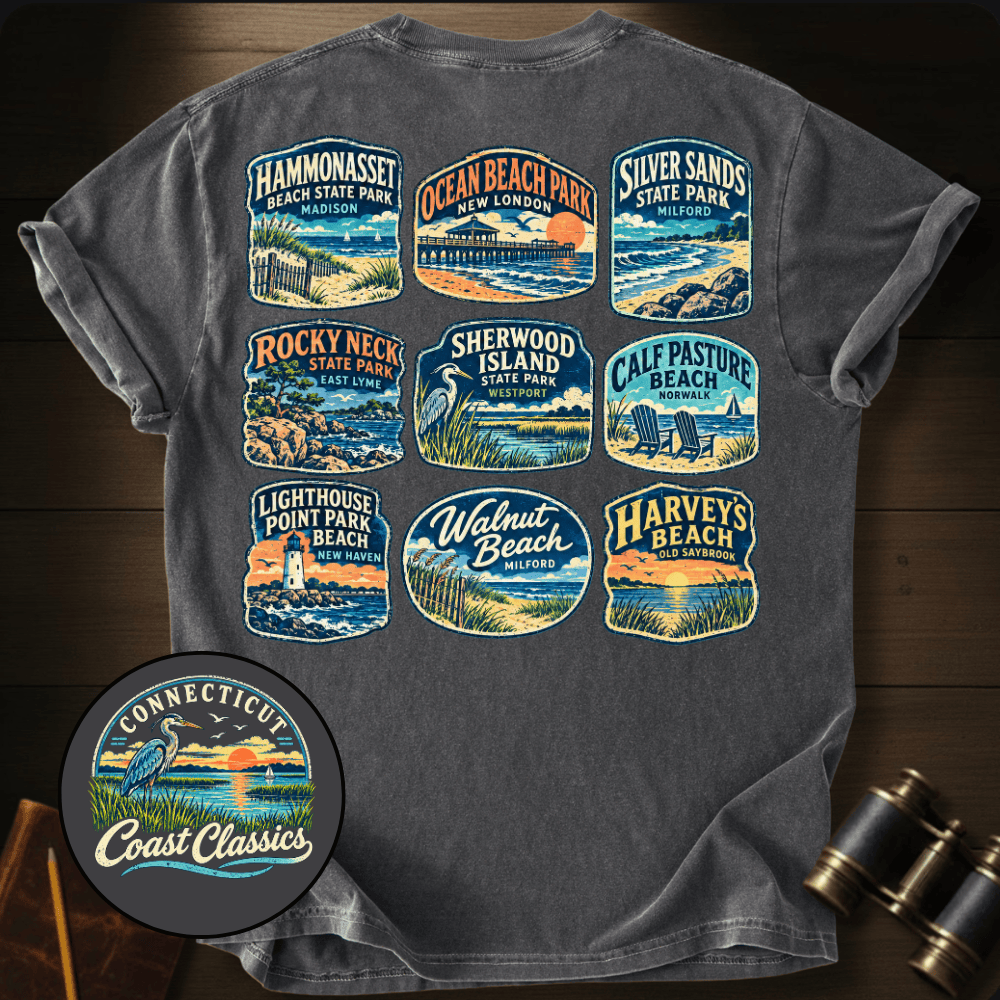 Connecticut Coast Classics T-shirt