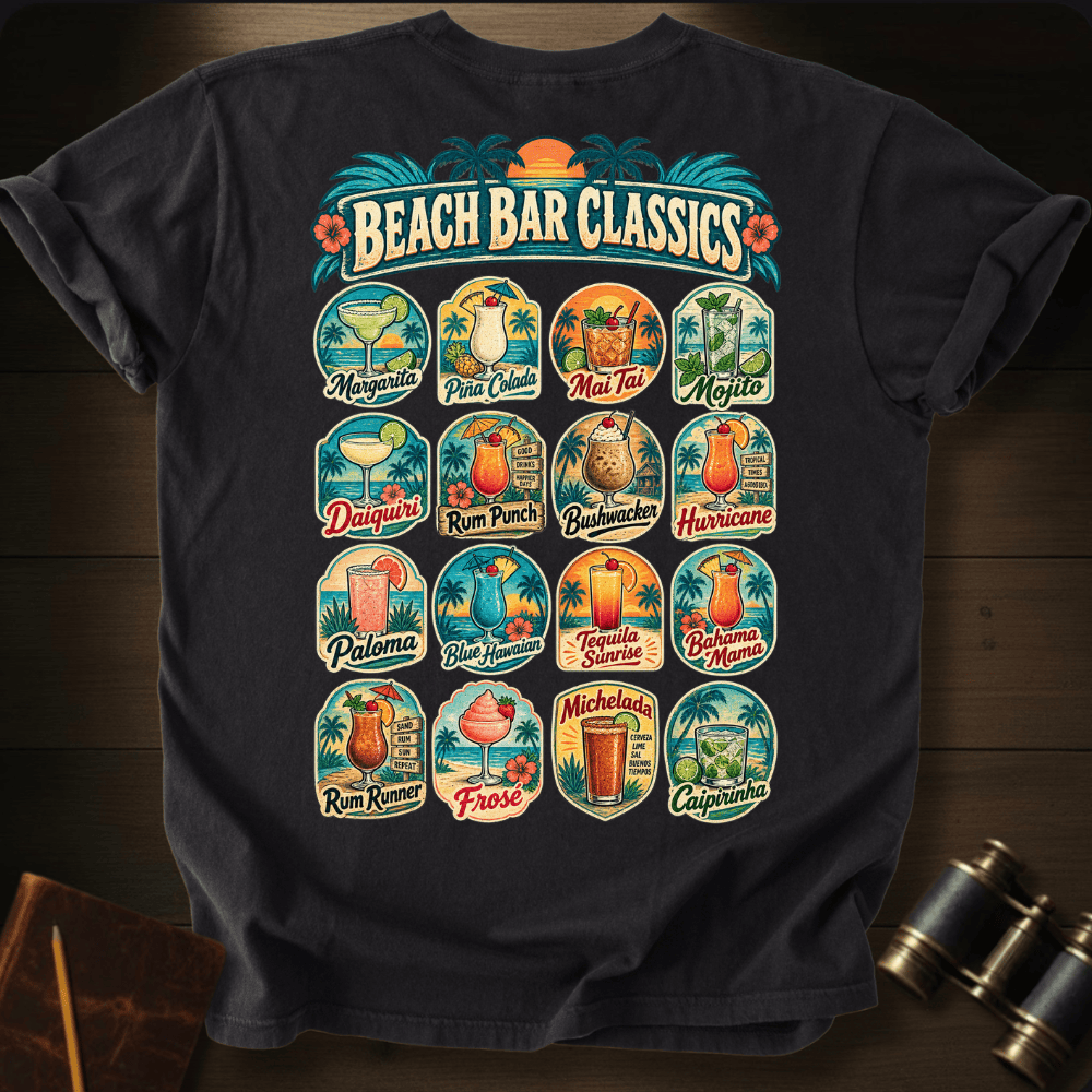 Beach Bar Classics T-shirt
