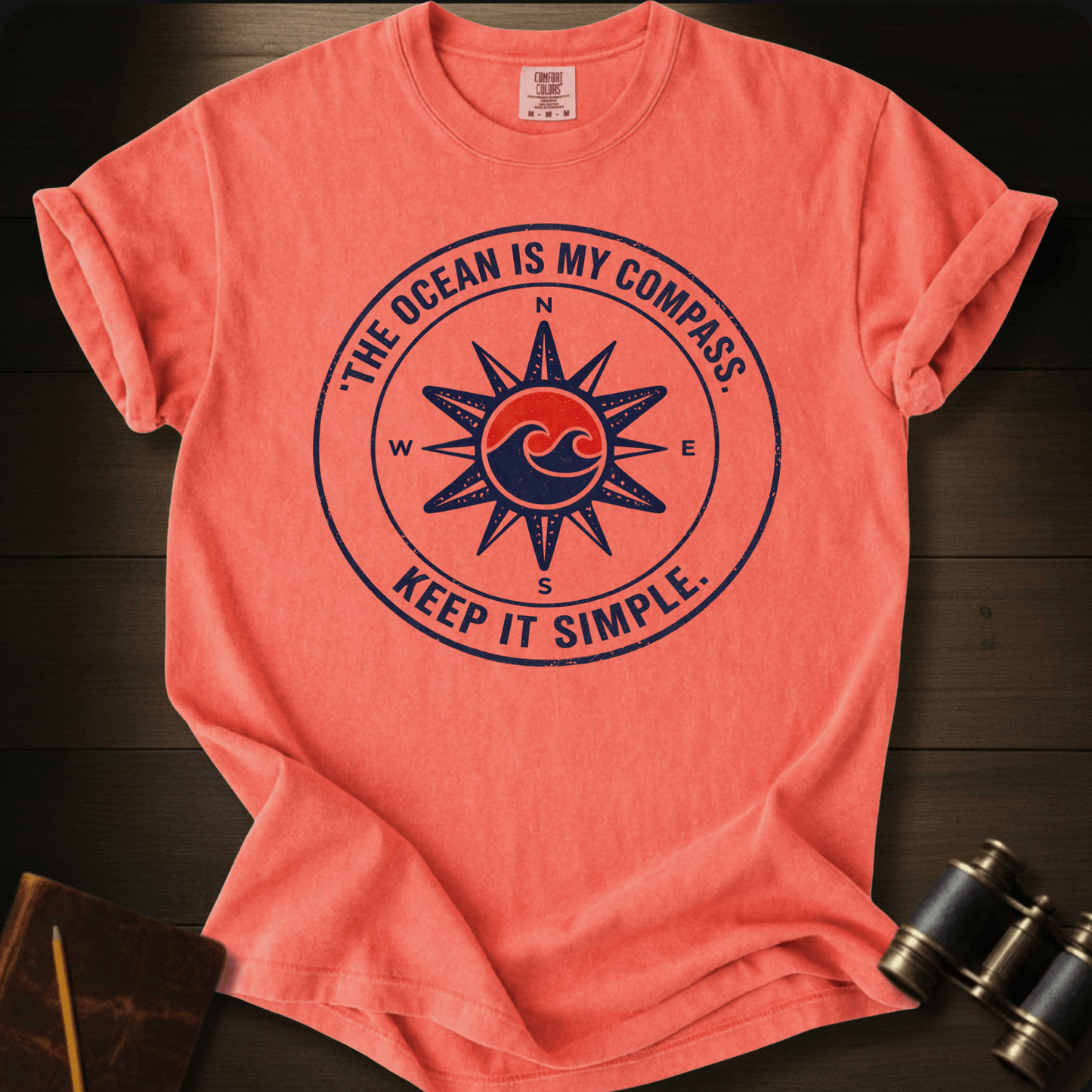 The Ocean Is My Compass T-shirt
