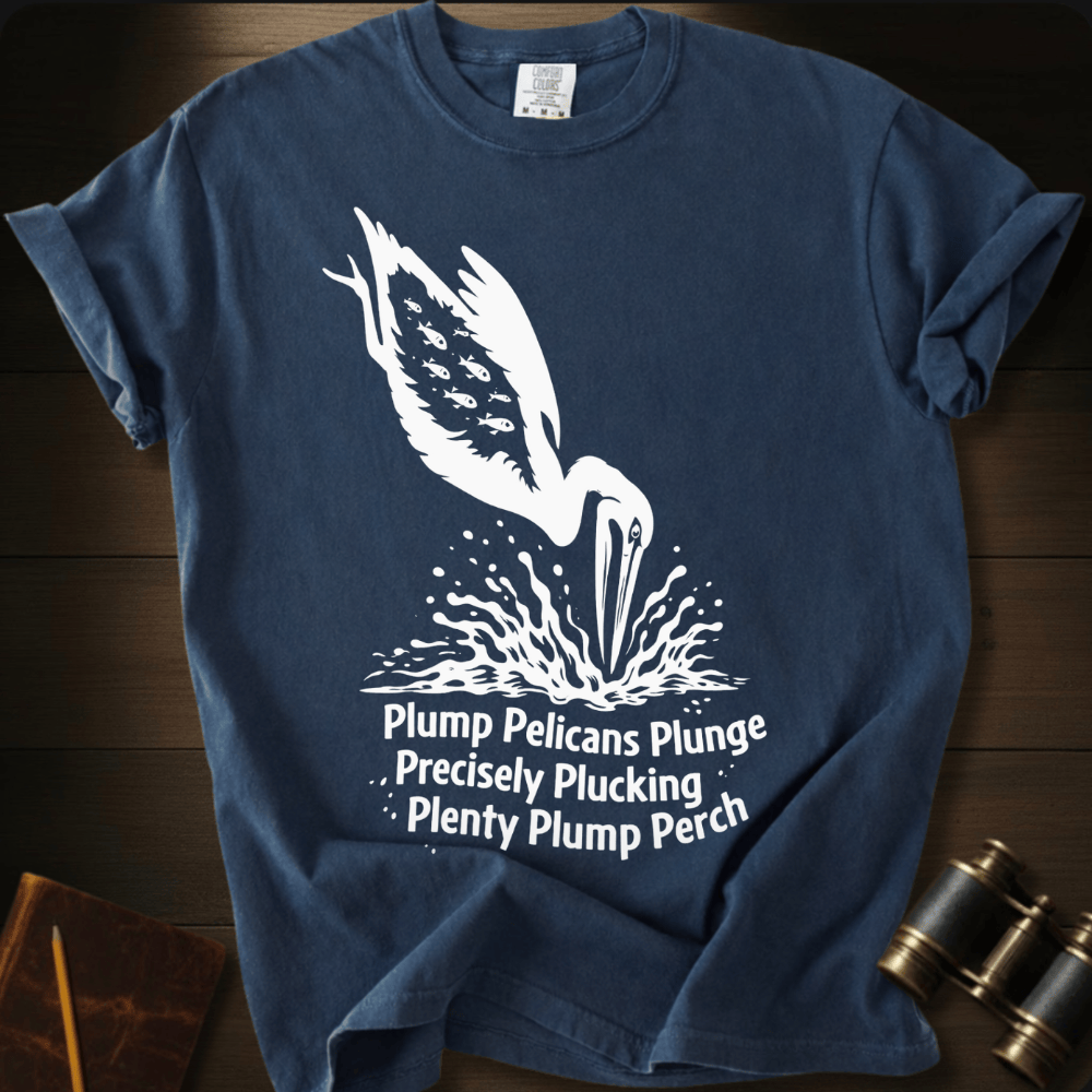 Plump Pelicans Plunge T-shirt
