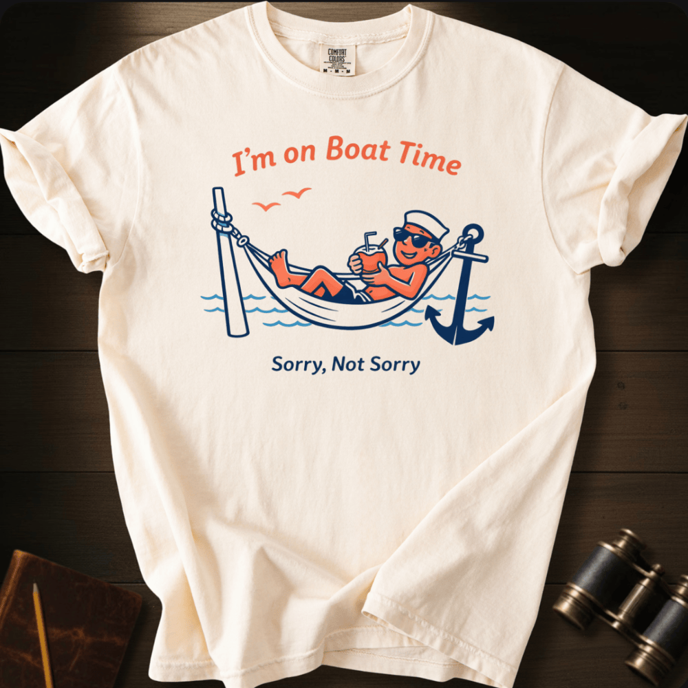 I´m on Boat Time T-shirt