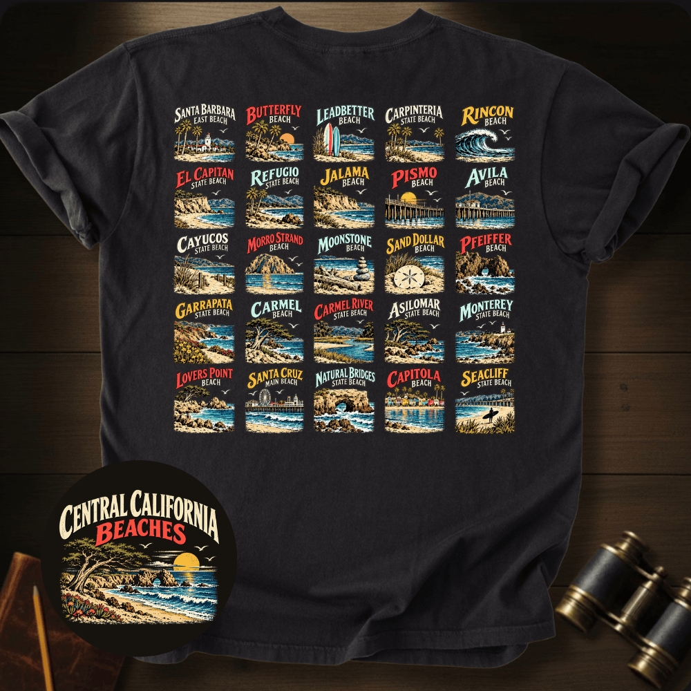 California Beaches T-shirt