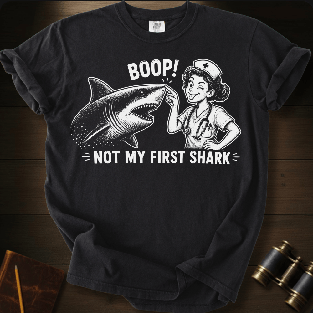 Not My First Shark T-shirt