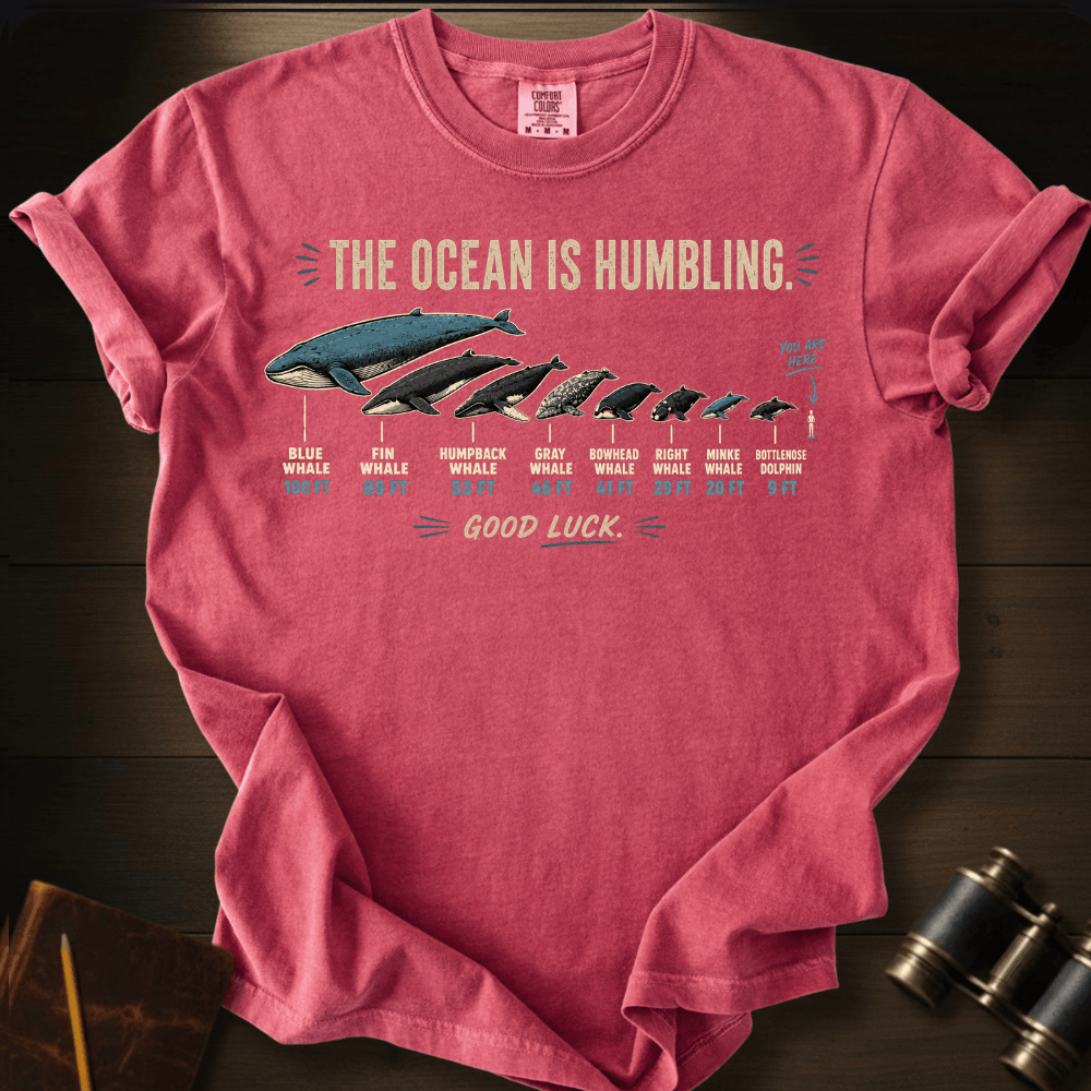 The Ocean Is Humbling T-shirt