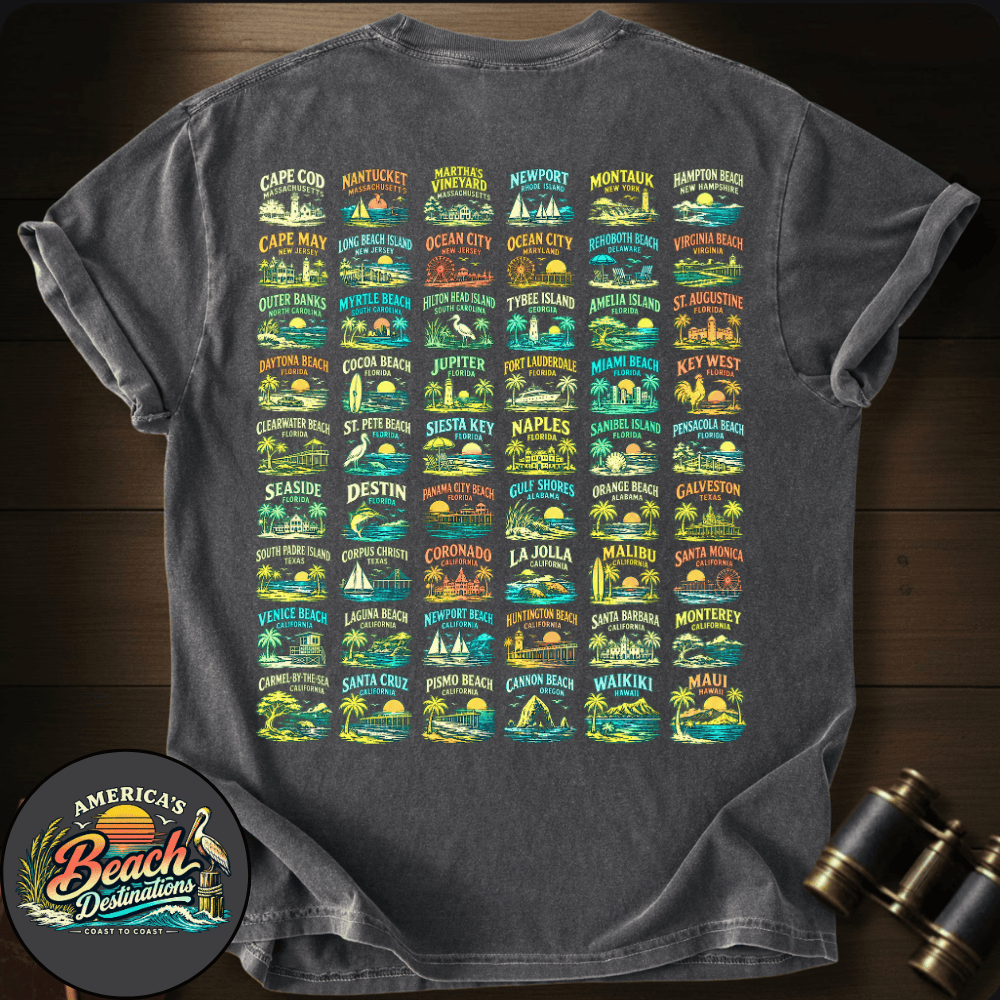 America´s Beach Destinations T-shirt