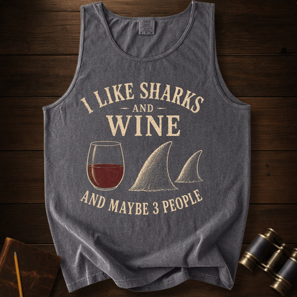 I Like Sharks and Wine Top