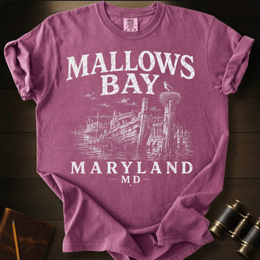 Mallows Bay Maryland - T-shirt