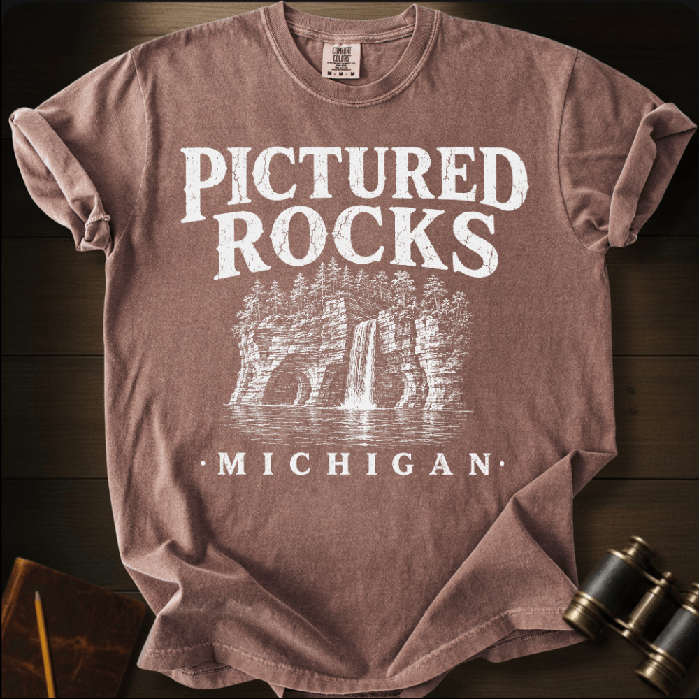 Pictured Rocks Michigan - T-shirt