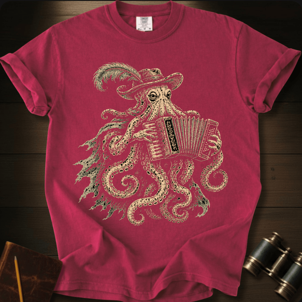 Acordeon Player T-shirt