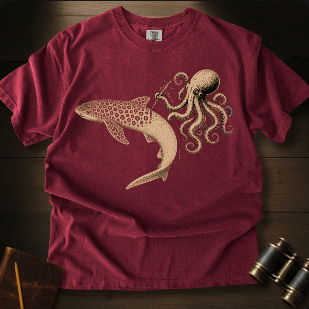 Leopard Shark Tattoo T-shirt