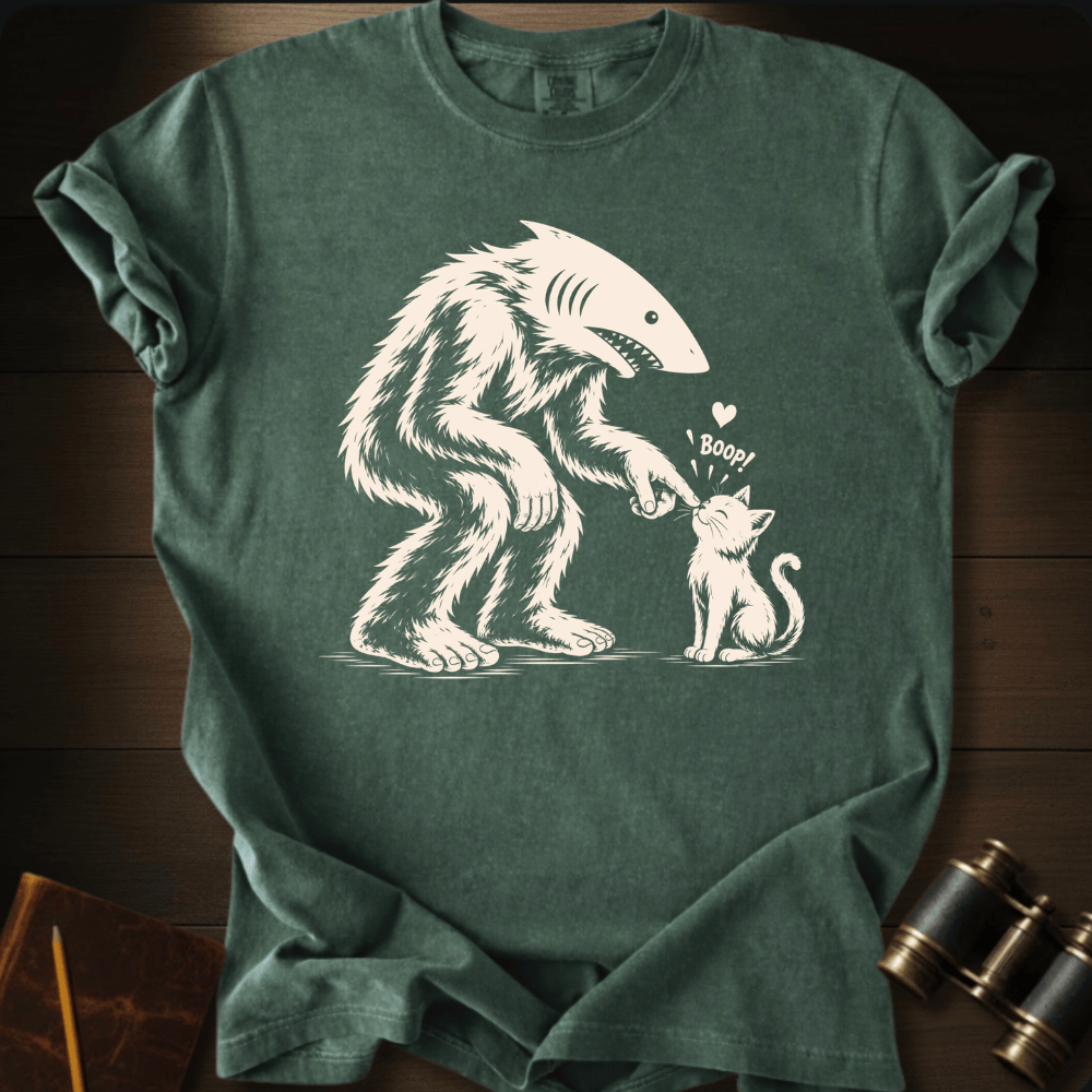 Sharksquatch Boop T-shirt