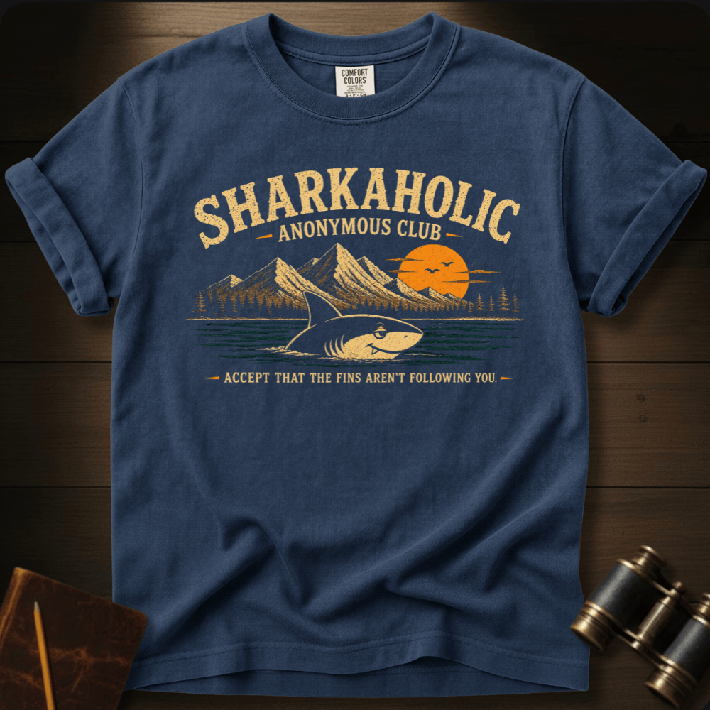 Sharkaholic Anonymous Club T-shirt