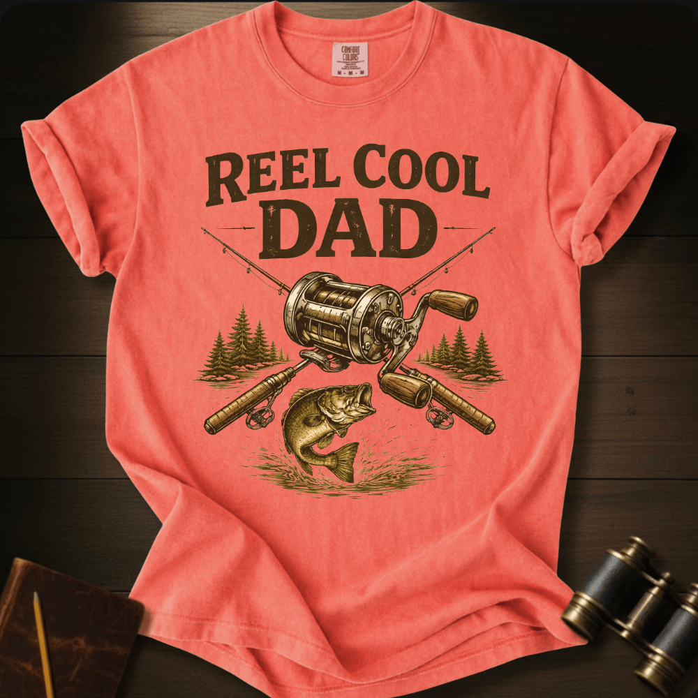 Reel Cool Dad T-shirt