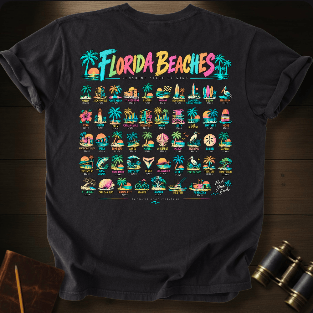 Florida Beaches T-shirt