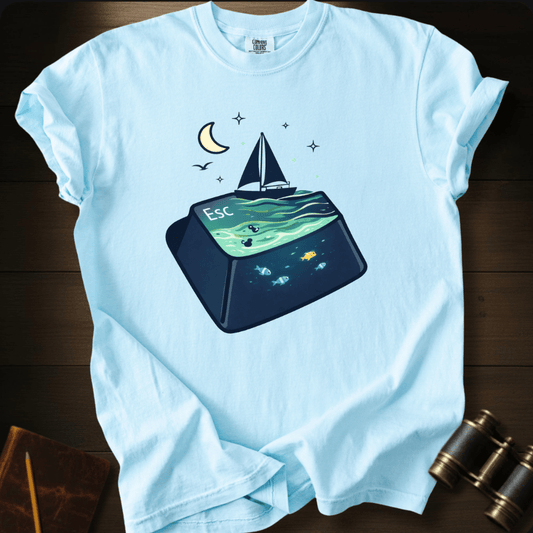 Escape Button T-shirt