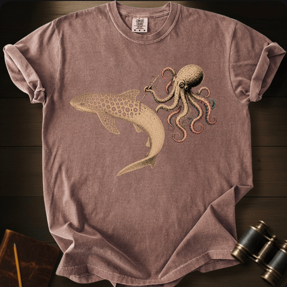 Leopard Shark Tattoo T-shirt